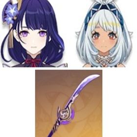 即対応|ジン+夢見月瑞希+ティナリ+風鷹剣+刻晴+雷電将軍+狼の末路+ムアラニ3凸+モナ+草薙の稲光 | 原神のアカウントデータ、RMTの販売・買取一覧