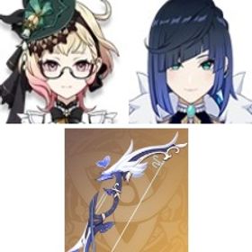 即対応|エミリエ+天空の刃+天空の巻+夢見月瑞希+若水+夜蘭1凸|引退垢 | 原神のアカウントデータ、RMTの販売・買取一覧