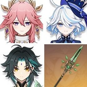 即対応|ティナリ+夢見月瑞希+フリーナ+和璞鳶+魈+ディルック+ディシア+八重神子|引退垢 | 原神のアカウントデータ、RMTの販売・買取一覧