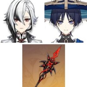 即対応|ジン+モナ+ディシア1凸+アルレッキーノ2凸+赤月のシルエット+放浪者+夢見月瑞希|引退垢 | 原神のアカウントデータ、RMTの販売・買取一覧