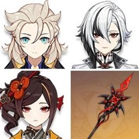 千織+天空の脊+赤角石塵滅砕+ティナリ+赤月のシルエット+ジン+四風原典+夢見月瑞希+アルベド+アル | 原神のアカウントデータ、RMTの販売・買取一覧