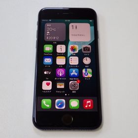 SIMフリー iPhoneSE（第3世代） 64GB ブラック 電池98% 送料無料