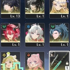 希少リセマラ⭐5×10千咲、仇遠、餅武器・破敵の鋭竹、カルテジア、シャコンヌ、カルロッタ、忌炎等 | 鳴潮(Wuthering Waves)のアカウントデータ、RMTの販売・買取一覧