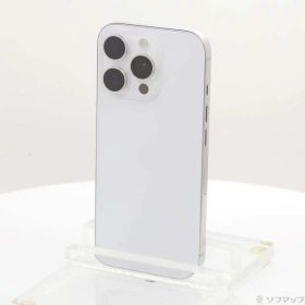 【中古】Apple(アップル) iPhone16 Pro 128GB ホワイトチタニウム MYMW3J／A SIMフリー 【276-ud】