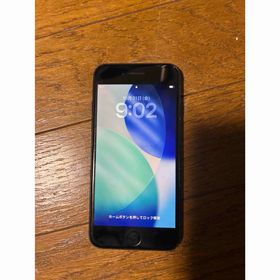 アイフォーン(iPhone)のiPhonese SE第三世代 ミッドナイト ジャンク 初期化済(スマートフォン本体)