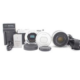 ニコン(Nikon)のショット数4317！ Nikon J5 ダブルレンズキット シルバー(ミラーレス一眼)