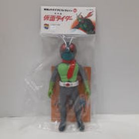 東映レトロソフビコレクション 原作版 仮面ライダー （設定画カラー・マスク取れ仕様） メディコムトイ