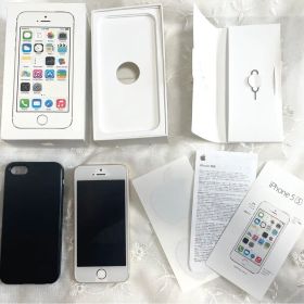 ◆【美品】iPhoneSE 第一世代64GB ゴールドAppleスマートフォン②