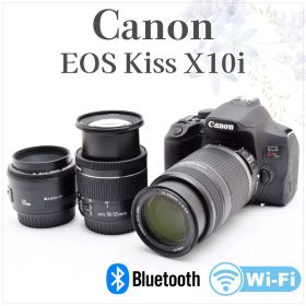 シリーズ最新機種✨Canon EOS KissX10i✨トリプルレンズセット