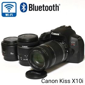 【Canon】EOS Kiss X10i トリプルレンズセット★Wi-Fi搭載★