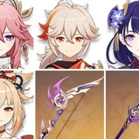 楓原万葉+ディルック+モナ+八重神子+宵宮+山の王の長牙+雷電将軍2凸+草薙の稲光+夢見月瑞希1凸+ | 原神のアカウントデータ、RMTの販売・買取一覧