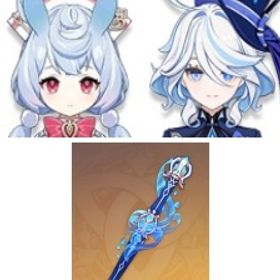 即対応|フリーナ4凸+夢見月瑞希+シグウィン+静水流転の輝き+ジン+ディルック2凸+ディシア2凸 | 原神のアカウントデータ、RMTの販売・買取一覧