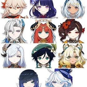 シロネン+申鶴+ニィロウ+楓原万葉+ヌヴィレット+天空の刃+夜蘭+千織+ウェンティ+ムアラニ+フリー | 原神のアカウントデータ、RMTの販売・買取一覧