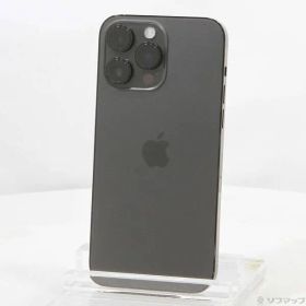 〔中古品〕 iPhone14 Pro Max 1TB スペースブラック MQ9K3J／A SIMフリー【377】