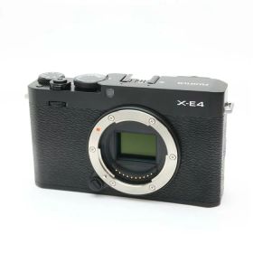 【中古】 《美品》 FUJIFILM X-E4 ボディ ブラック [ デジタルカメラ ]