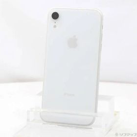 〔中古品〕 iPhoneXR 64GB ホワイト MH6V3J／A SIMフリー【349】