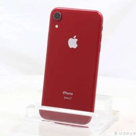 〔中古品〕 iPhoneXR 64GB プロダクトレッド MT062J／A SIMフリー【247】
