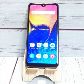 au Galaxy A20 SCV46 Black 346