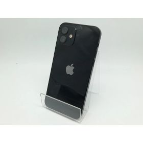 【中古】Apple au 【SIMロック解除済み】 iPhone 12 64GB ブラック MGHN3J/A【柏】保証期間1週間【ランクC】