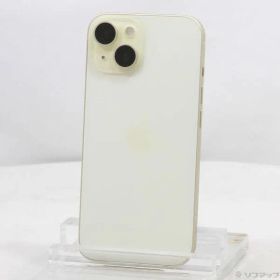 〔中古品〕 iPhone15 128GB イエロー MTMK3J／A SIMフリー【377】