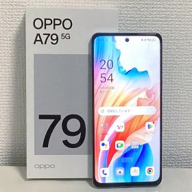 OPPO A79 5G グローグリーン 128GB ワイモバイル版 ケース付き