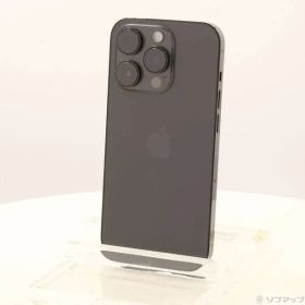 〔中古品〕 iPhone14 Pro 256GB スペースブラック MQ0Q3J／A SIMフリー【262】
