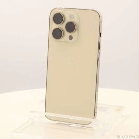 〔中古品〕 iPhone14 Pro 512GB ゴールド MQ223J／A SIMフリー【262】