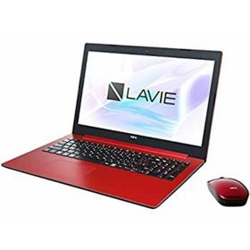 【中古】「非常に良い」NEC 15.6型 ノートパソコン LAVIE Note Standard NS600/KAシリーズ カームレッドLAVIE 2018年 夏モデル［Core i7/メモリ 4GB/HDD 1TB/ H＆(ノートPC)