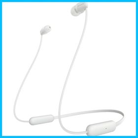 【人気商品】ソニー ワイヤレスイヤホン WI-C200 : Bluetooth対(ヘッドフォン/イヤフォン)