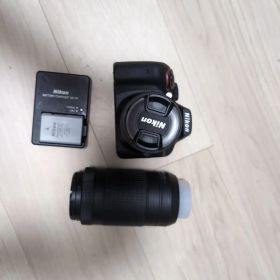 Nikon d3400 ,レンズ2つ付き, デジタル一眼レフ