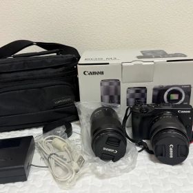 美品 Canon EOS M3 ミラーレス一眼 ダブルレンズキット