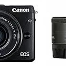 【中古】Canon ミラーレス一眼カメラ EOS M3 ダブルレンズキット(ブラック) EF-M15-45mm F3.5-6.3 IS STM EF-M22mm F2 STM 付属 EOSM3BK-WLK2
