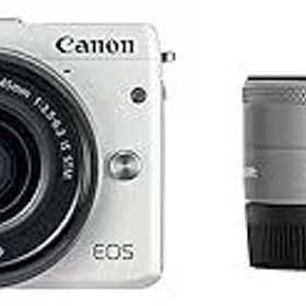 【中古】(非常に良い)Canon ミラーレス一眼カメラ EOS M3 ダブルレンズキット(ホワイト) EF-M15-45mm F3.5-6.3 IS STM EF-M22mm F2 STM 付属 EOSM3WH-WLK2