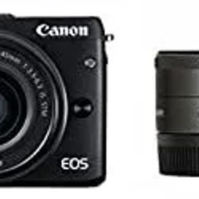 【中古】「非常に良い」Canon ミラーレス一眼カメラ EOS M3 ダブルレンズキット(ブラック) EF-M15-45mm F3.5-6.3 IS STM EF-M22mm F2 STM 付属 EOSM3BK-WLK2
