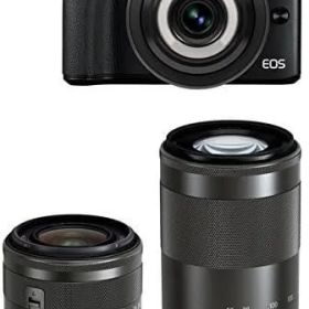 Canon ミラーレス一眼カメラ EOS M3(ブラック)・クリエイティブマクロ トリプルレンズキット EOSM3BK-CMTLK