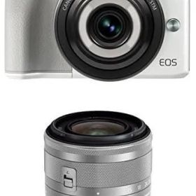 Canon ミラーレス一眼カメラ EOS M3(ホワイト)・クリエイティブマクロ ダブルレンズキット EOSM3WH-CMWLK
