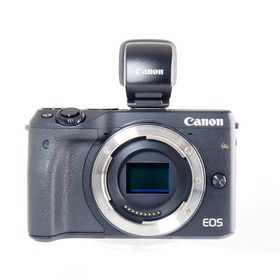 キヤノン(Canon)の【中古】(キヤノン) Canon EOS M3 ボデイ EVFキツト ブラツク(コンパクトデジタルカメラ)