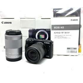 Canon EOS M3ダブルズームレンズセット(ミラーレス一眼)