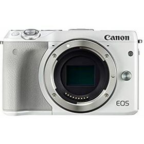 【中古】「非常に良い」Canon ミラーレス一眼カメラ EOS M3 ボディ(ホワイト) EOSM3WH-BODY(ミラーレス一眼)