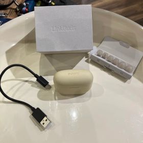 ソニー LinkBuds WF-LS900N ベージュ ワイヤレスイヤホン
