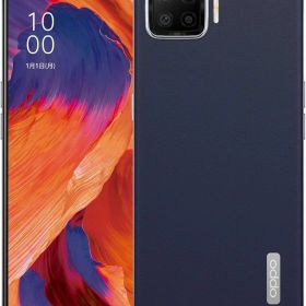 【整備済み品】 OPPO A73 ネービー ブルー【日本正規代理店品】 (整備済み品)
