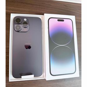 アップル(Apple)のiPhone14ProMax 128GB SIMFree値段は相談できます‼️(スマートフォン本体)