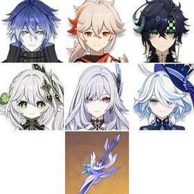 キィニチ+ディシア+モナ+フリンズ+フリーナ+スカーク+楓原万葉+天空の脊+蒼耀+七七+ナヒーダ+夢 | 原神のアカウントデータ、RMTの販売・買取一覧