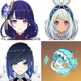 ディシア+刻晴+夜蘭+雷電将軍+ムアラニ+モナ+サーフィンタイム+七七+ジン+夢見月瑞希+蒼古なる自 | 原神のアカウントデータ、RMTの販売・買取一覧