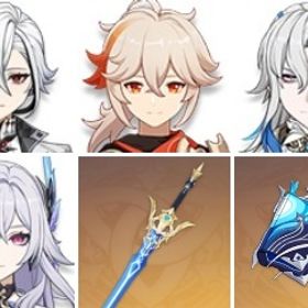 天空の傲+スカーク+楓原万葉+久遠流転の大典+天空の刃+アルレッキーノ+蒼古なる自由への誓い+ヌヴィ | 原神のアカウントデータ、RMTの販売・買取一覧