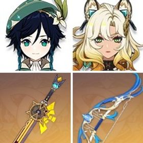 即対応|ディルック+岩峰を巡る歌+シロネン3凸+天空の巻+ウェンティ+終焉を嘆く詩+夢見月瑞希+刻晴 | 原神のアカウントデータ、RMTの販売・買取一覧