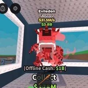 【Steal A Brainrot】Eviledon | ロブロックス(ROBLOX)のアカウントデータ、RMTの販売・買取一覧