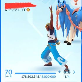 TL70（実質80）5シーズンレジェンド ダンテポーズ 個体値MAX289 | ポケモンGOのアカウントデータ、RMTの販売・買取一覧