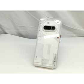 【中古】NOTHING 国内版 【SIMフリー】 Nothing Phone (3a) ホワイト 8GB 128GB【札幌】保証期間１ヶ月【ランクB】
