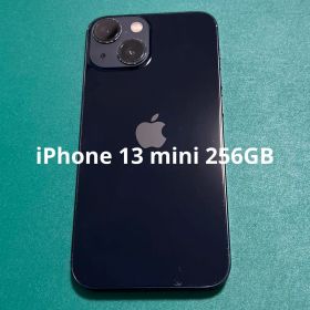 【中古】iPhone 13 mini ブラック 256 ⑤